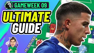 FPL GW9 | THE ULTIMATE GUIDE! ✅| Fantasy Premier League 2025/2026!