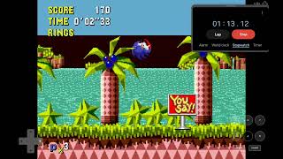 Sonic CD 0.02 Prototype Speedrun 2:15
