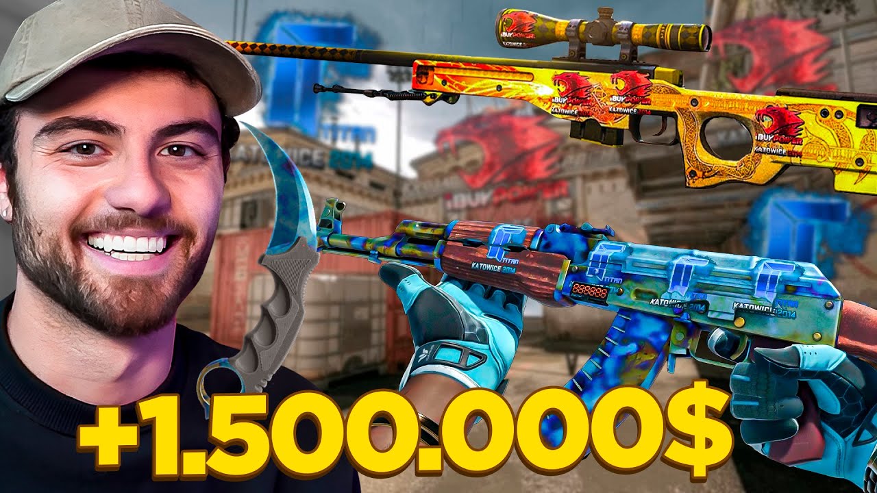 TOP 10 SKINS MAIS CARAS DO MUNDO NO CS2 em 2025 (+1500000$)