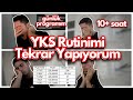 Derece rencisinin 1 gn yks 20si olurken yaptm program alma srlarm  yks 2024 vlog