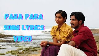 Para Para song lyrics video | Neerparavai | N.R.Raghunathan | G.V.Prakash