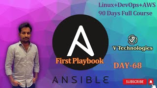 Day_68 | AWS DevOps 90 Days course | Ansible | Playbooks | Automation | NagiReddy | VTechnologies