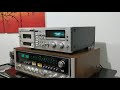 KENWOOD KX-2060 3 Heads Stereo Cassette Deck Demo