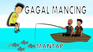 Kartun Lucu Gagal Mancing - Kisah Hidup Gue