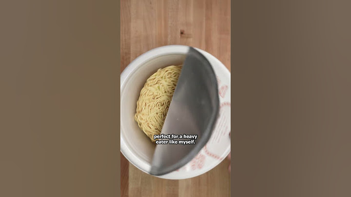 The BIGGEST Cup Noodle