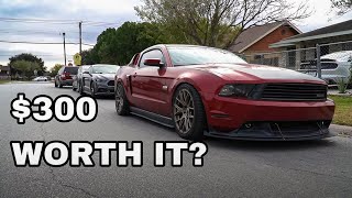 MAXPEEDINGRODS MUSTANG COILOVERS REVIEW!!