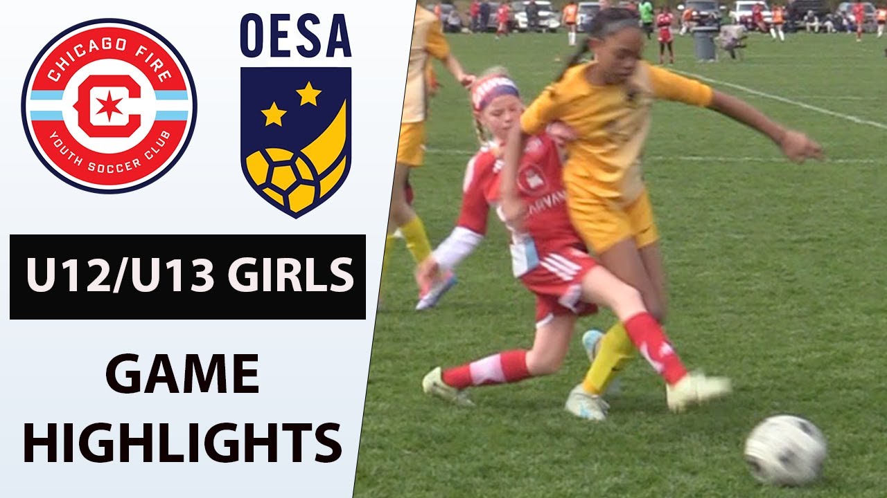 Chicago Fire vs. Ohio Elite ECNL RL - 2013/2012 U12/U13 Girls Game Highlights [April 13 2025]