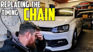 Replacing The Timing Chain For The First Time On My Neglected 1.2 tsi Vw Polo R Line