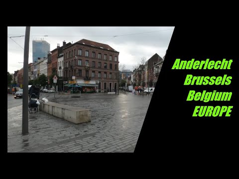 strolling in Brussels Belgium Europe | Anderlecht district | 4K