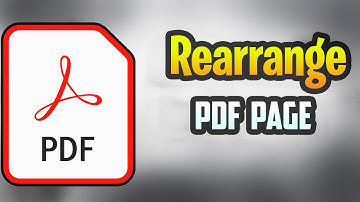 How to rearrange pdf page in Mobile