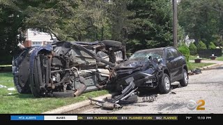 Long Island SUV Crash Captured On Video