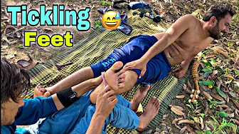 Whispering Touch: ASMR Foot Massage & Tickling Therapy"