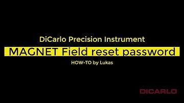 Topcon MAGNET Field reset password