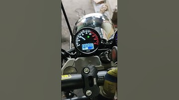 Royal Enfield Thunderbird 350 speedometer change