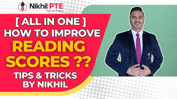 [ALL IN ONE] HOW TO IMPROVE READING SCORES? TIPS AND TRICKS BY NIKHIL ARORA SIR