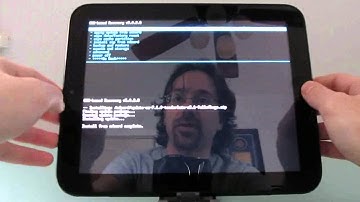 CyanogenMod 7.1 Alpha 2 on an HP TouchPad