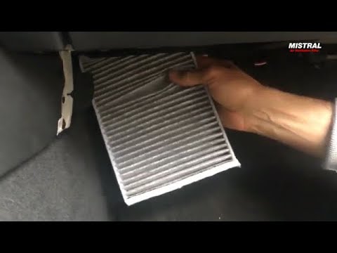 Замена фильтра салона на BMW G30,G31,G11,G12