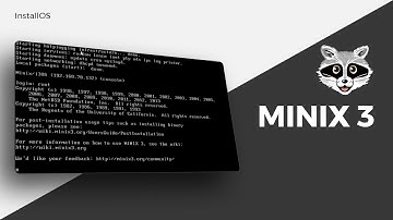 Installing Minix 3 | InstallOS