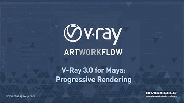 V-Ray 3.0 for Maya - Progressive Rendering 한국어 (in Korean)