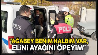 Polisten Kaçan Sürücü Yakalanınca Onlar Bizim Büyüğümüz Atamız