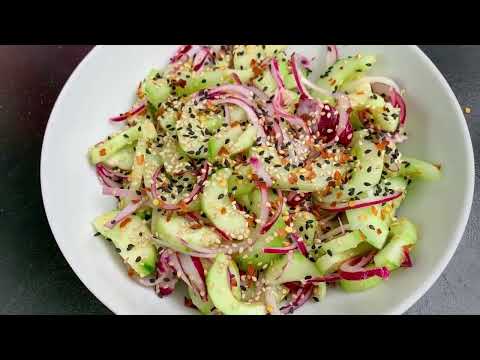 Asian Cucumber Salad   Gardenfrontier Recipes