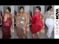 Fashion Nova Try On Haul Plus Size | 2x to 3x | Holiday Glam And Party Outfits!