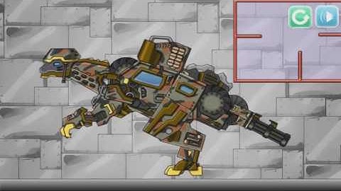 Dino Robot Corps   Robot Scutellosaurus   Android Full Game Play