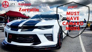 2018 Camaro Mods You Must Know About