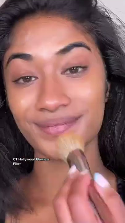 Trying French girl makeup for brown skin 💋😍
