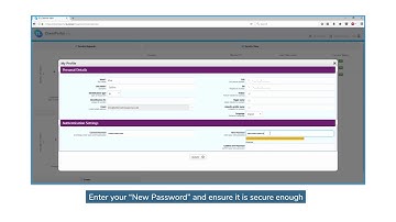 IS ClientPortal - Change Password