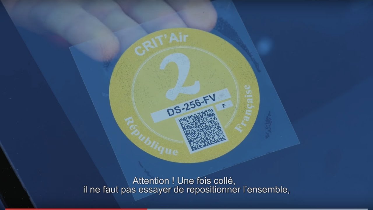 ⁣« Crit’Air » : un dispositif qui classe les véhicules en fonction de leur niveau de pollution !