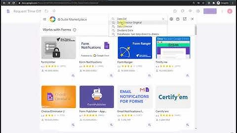 Uninstall a Google Forms Add-on