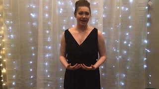 Leah Harper singing "Alyssa Greene" from The Prom