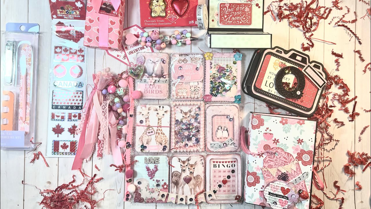 Valentine’s Day Swap Entry #67 from Kate!  This box of goodness came all the way from Canada❤️🇨🇦