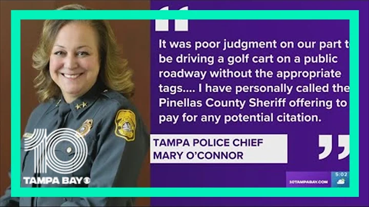Tampa Police Chief Mary O'Connor placed on adminis...
