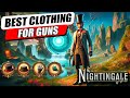 How to craft the best clothing for guns in nightingale