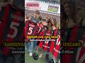 Sarah Toscano, Clara e Sangiovanni insieme a vedere il Milan!