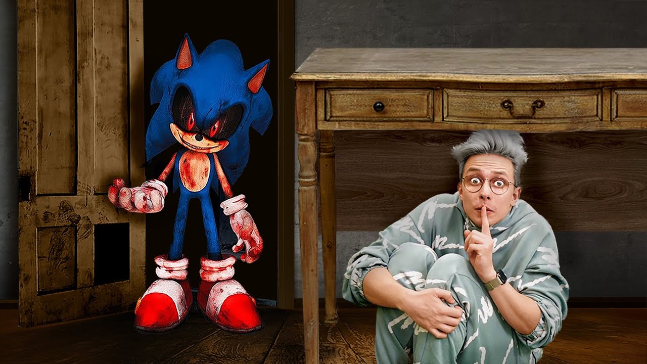 ¡AYUDA! SONIC.EXE NOS PERSIGUE POR TODAS PARTES