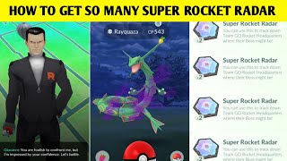 How To Get So Many Super Rocket Radar In Pokemon Go In Hindi Video By POKEMON KA GURU G POKEMON GO.
