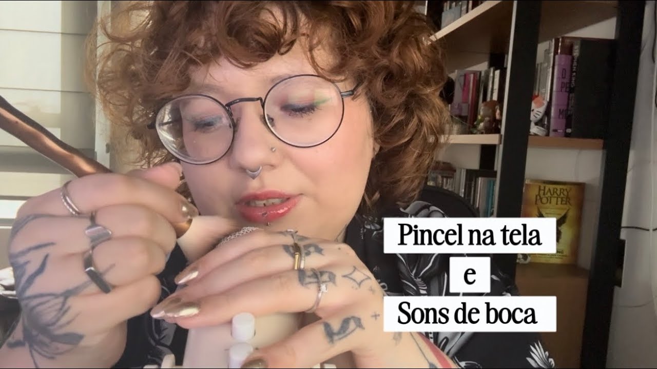 PINCEL NO MICROFONE E SONS DE BOCA 💖