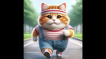 The cat has excess body fat,wants to lose weight......