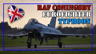 RAF Coningsby - Eurofighter Typhoons Takeoffs & Landings 4k by Darrell Towler 848 views 1 year ago 13 minutes, 58 seconds