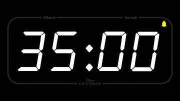 35 MINUTE - TIMER & ALARM - Full HD - COUNTDOWN
