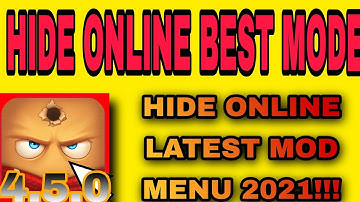 Hide Online Mod Menu Version 4.5.0 - Hide Online Mod Apk - Unlock All Collections - God Mode