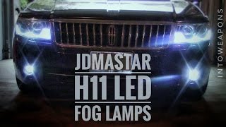 LED Fog Lights Review:  JDM ASTAR 4400 H11 6500k LED Bulbs