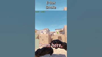 Anubis T-Smokes - E-Box Smoke #cs2 #cs2nades #cs2tips #regentXD
