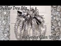 Brand New! Dollar Tree Diy / Glam Halloween Pumpkin Wreath