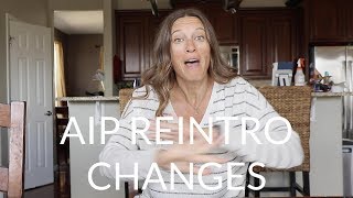 Changes to the AIP Diet Reintroductions (Autoimmune Paleo - April 2019)