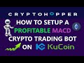 How to Setup A CryptoHopper Automated MACD ETH Crypto Trading Bot Passive Income Strategy on KuCoin