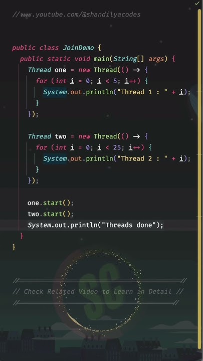 What Is join() method In Java? #shorts - YouTube